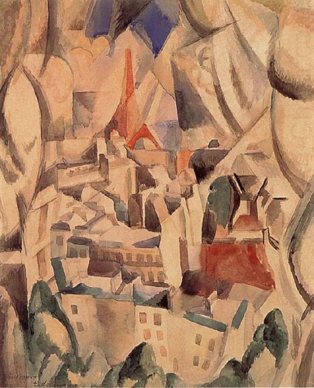 The Window towards to City, Delaunay, Robert